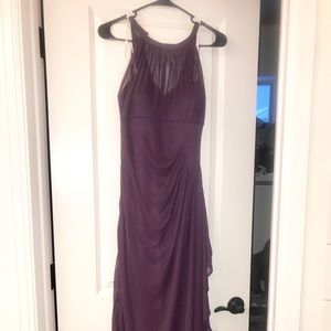 David’s Bridal Bridesmaid Dress Plum Size 6